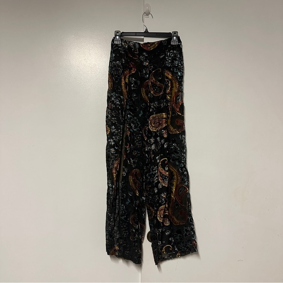 Lioness Paisley Festival Semi Sheer Pants Size Small - Picture 2 of 8